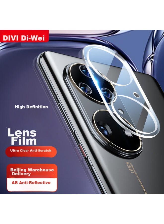 Divi Lens Protector For Huawei P50 Pro, Full Coverage High-definition Glass Anti-scratch Wear-resistant Protective Film For Huawei Smartphone Camera - Image 1