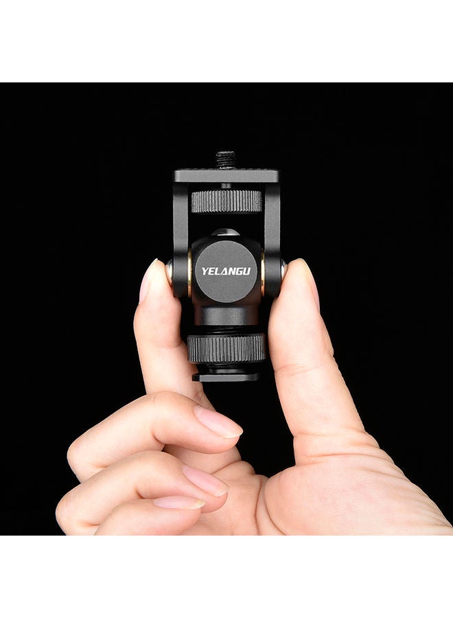 NIBEMINENT Aluminum Alloy Video Monitor Mount Black  - Image 4