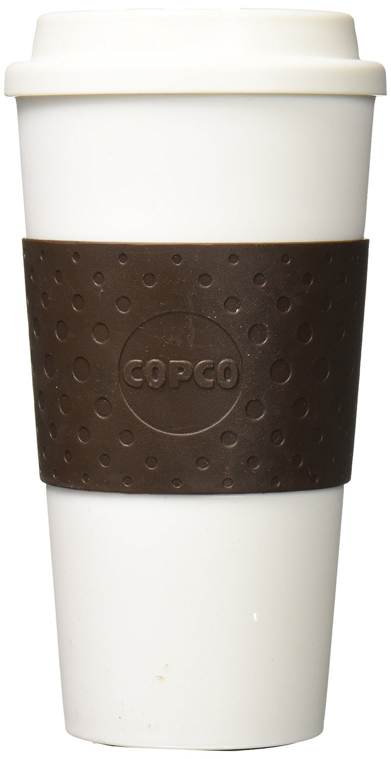 Copco Plastic Acadia Travel Mug  16-Ounce  Brown