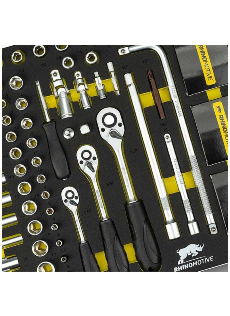 RHINOMOTIVE RHINOMOTIVE - Automotive Socket Tool Set 131 Pcs R3125  - Image 2