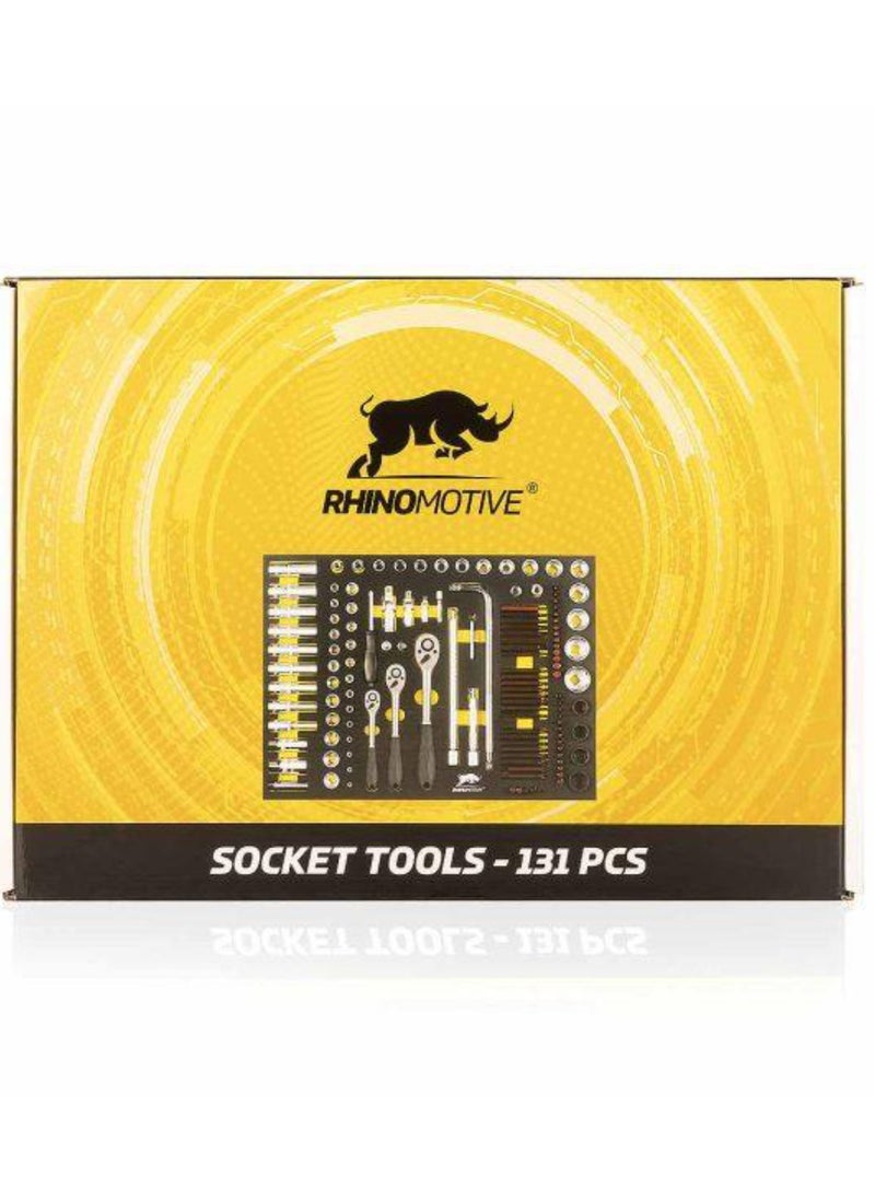 RHINOMOTIVE RHINOMOTIVE - Automotive Socket Tool Set 131 Pcs R3125  - Image 3