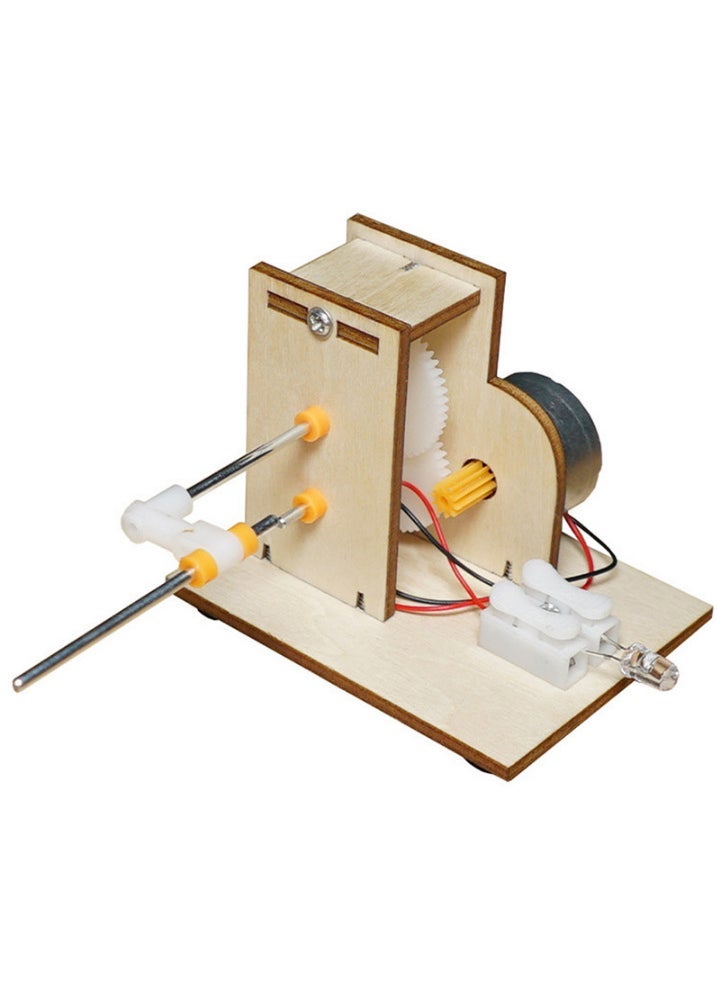 Generic - DIY Hand Crank Generator Science Kit for Kids [basic version] hand-cranked power station - Image 1