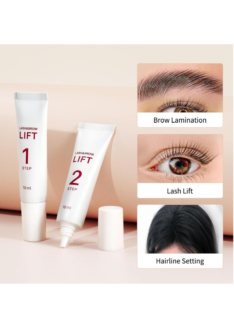 ICONSIGN - 2-in-1 Lash Lift and Brow Lamination Kit, High-Capacity Lotion Tubes for Salon or Home Use, Long-Lasting Curling and Setting for Supermodel Lashes - Image 1