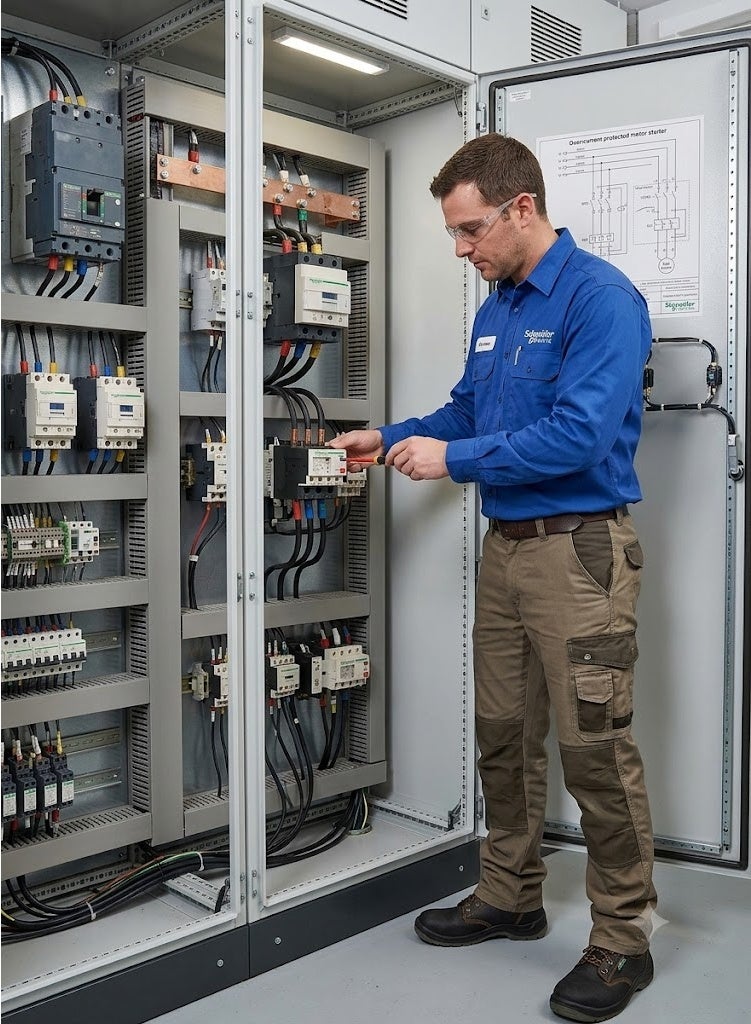 شنايدر مرحل الحمل الزائد الكهربائي الكهربائي LRD16 من شنايدر (6 Kv ، 3P) - Image 3