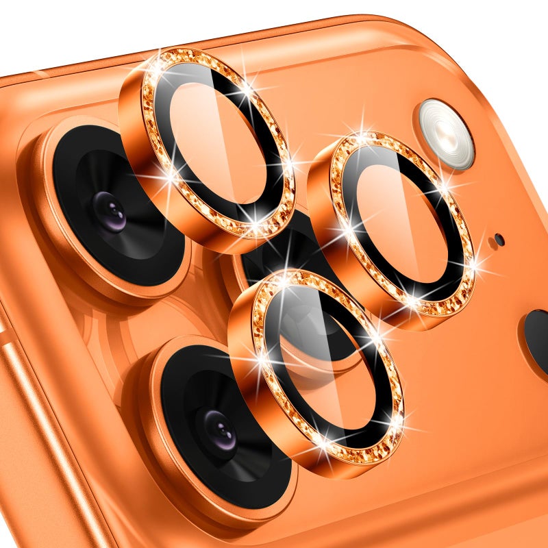 Tensea Camera Lens Protector Compatible for iPhone 17 Pro Max/17 Pro, Metal Aluminum Alloy Tempered Glass Cover Camera Screen Protector Accessories, Case Friendly - Image 1