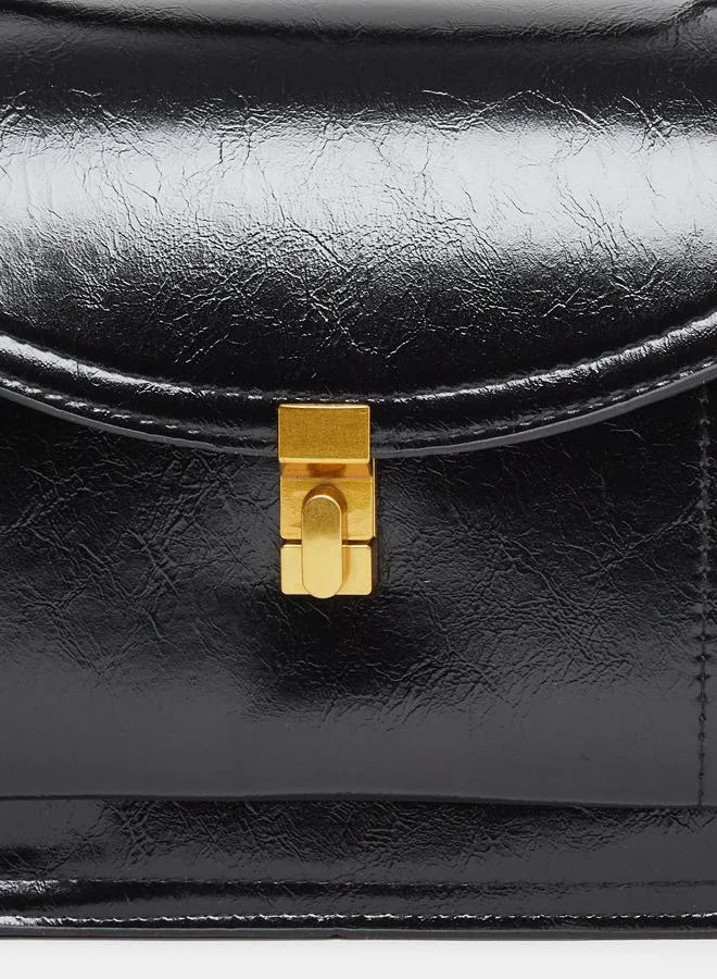 Styli Styli Push Lock Mini Handbag