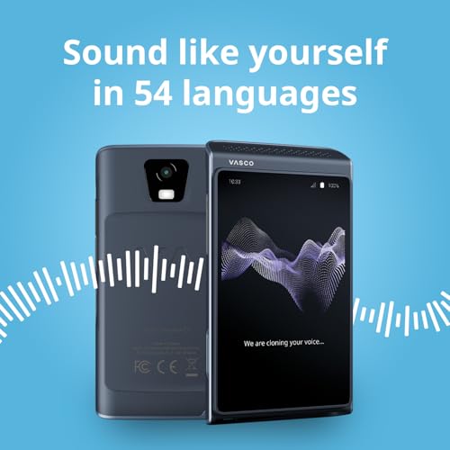 Vasco Electronics Vasco Translator Q1 | AI Voice Cloning Language Translator Device | 113 Languages | Free Lifetime Internet in Nearly 200 Countries | Mystic Plum - Image 2