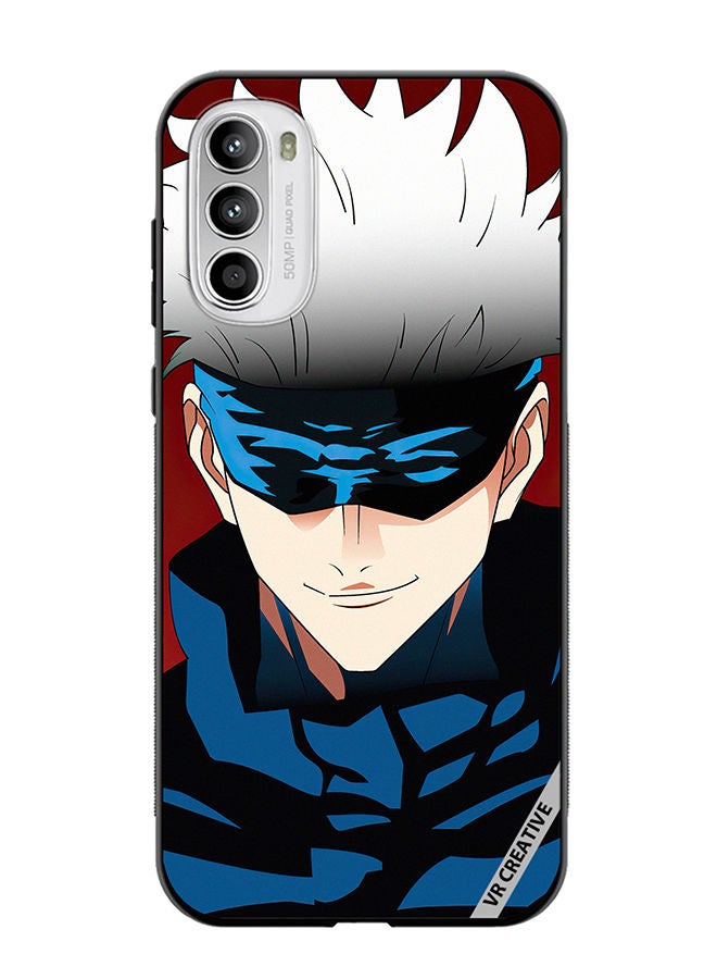 VR CREATIVE Protective Case Cover For Motorola Moto G82 Jujutsu Kaisen Design Multicolour - Image 1