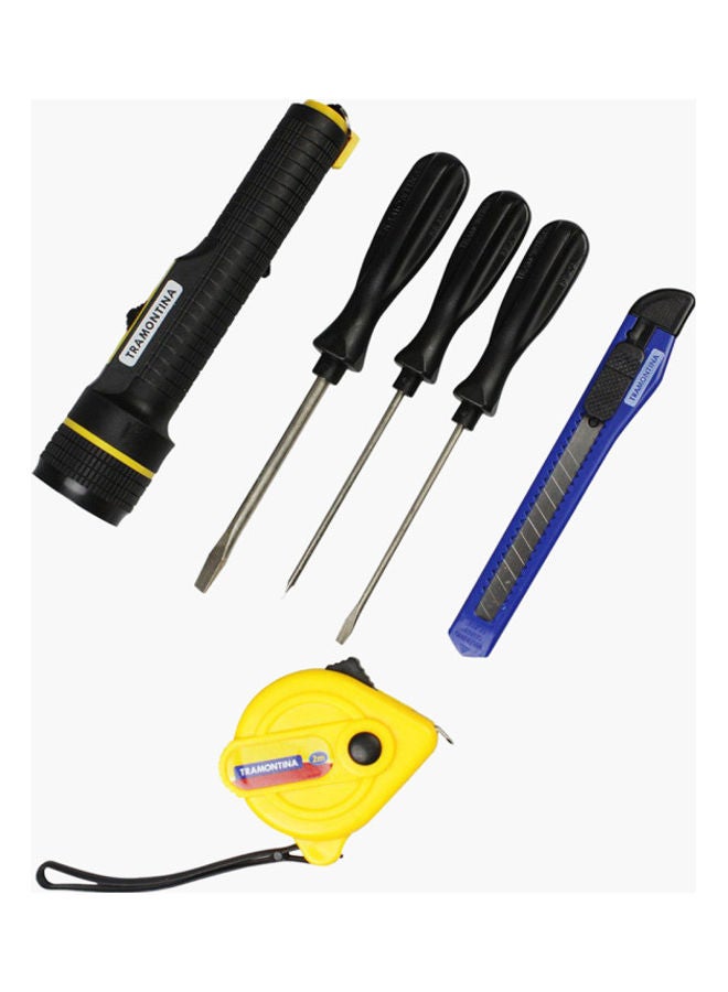 NIBEMINENT Tramontina 6-Piece Tool Set Multicolour 4.7 x 15.2cm - Image 1