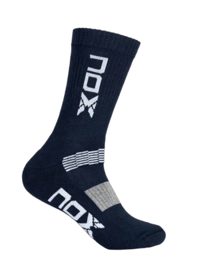 جوارب نوكس الطويلة أزول بلانكو/شعار (39-45)