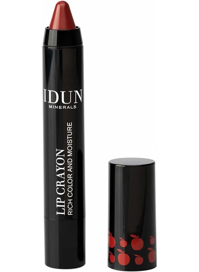 IDUN MINERALS قلم شفاه IDUN Minerals - 404 بيرغيت للنساء 0.09 أونصة من أحمر الشفاه - Image 1