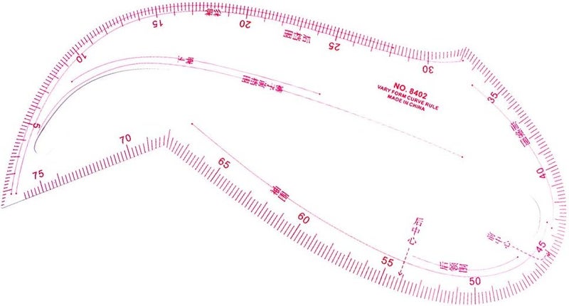 klarako Multi function Armhole Curve Ruler Measure For Sewing Dressmaking Tailor - Image 1