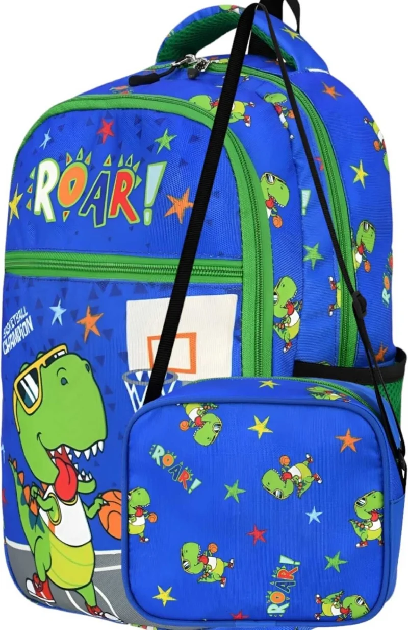 Tezzgelsin Waterproof Lunch Bag Orthopedic 3 Compartment Primary School Bag Middle School Bag School Bag