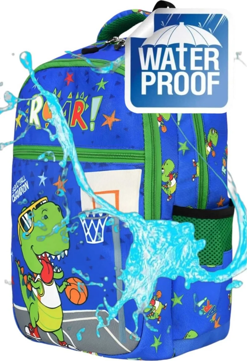 Tezzgelsin Waterproof Lunch Bag Orthopedic 3 Compartment Primary School Bag Middle School Bag School Bag