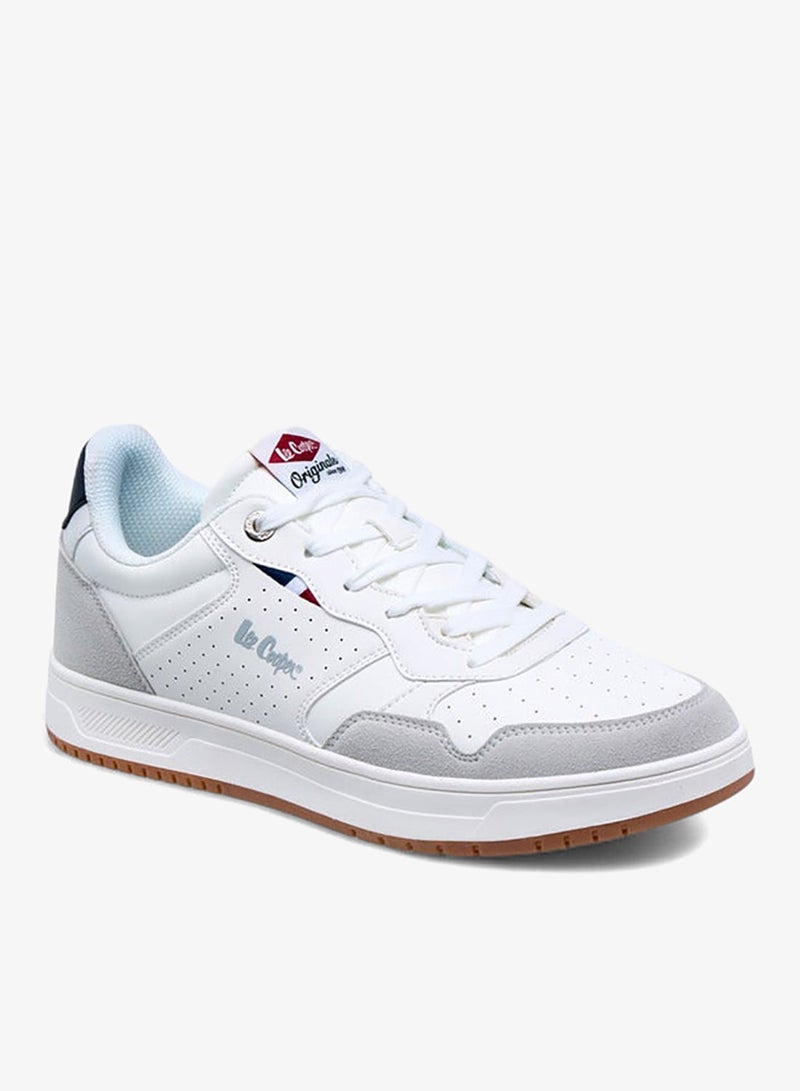 لي كوبر حذاء رياضي رجالي برباط وفتحات جانبية - Image 2