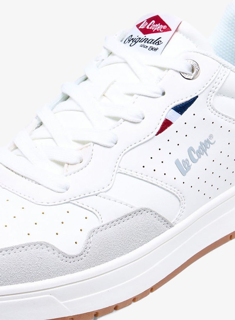 لي كوبر حذاء رياضي رجالي برباط وفتحات جانبية - Image 4