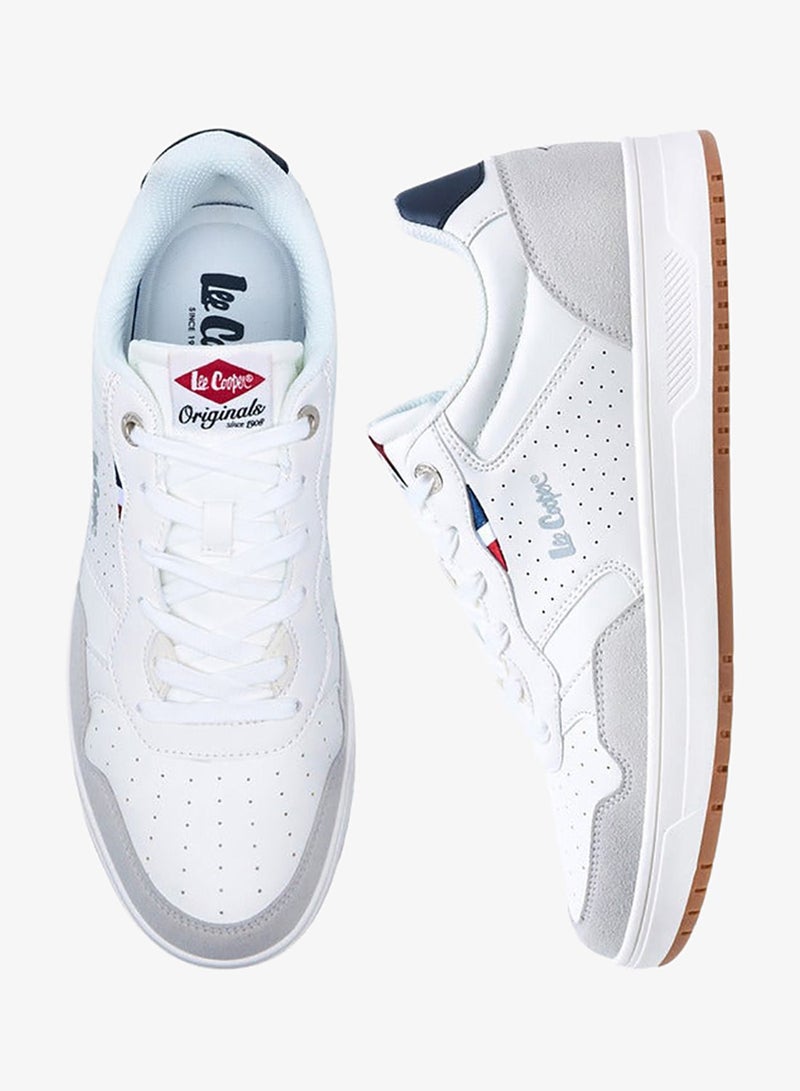 لي كوبر حذاء رياضي رجالي برباط وفتحات جانبية - Image 3