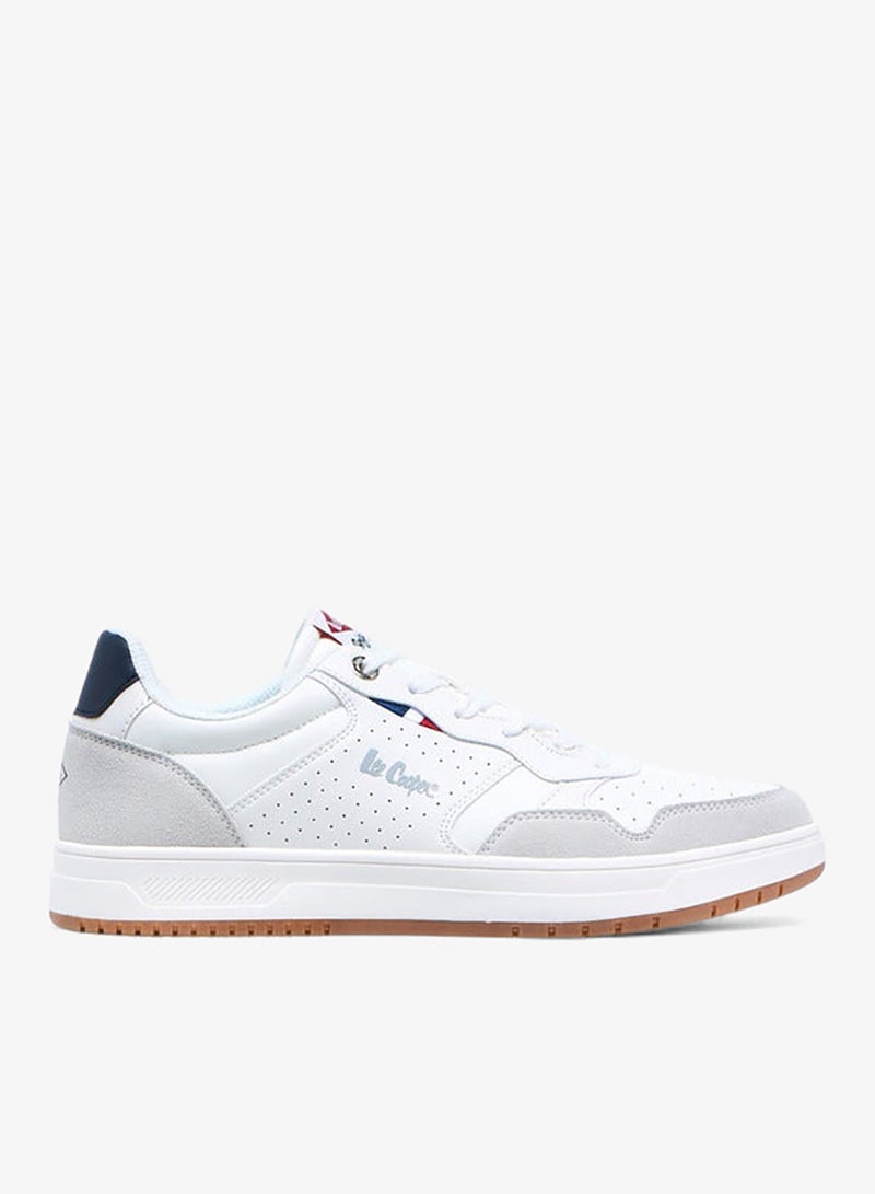 لي كوبر حذاء رياضي رجالي برباط وفتحات جانبية - Image 1