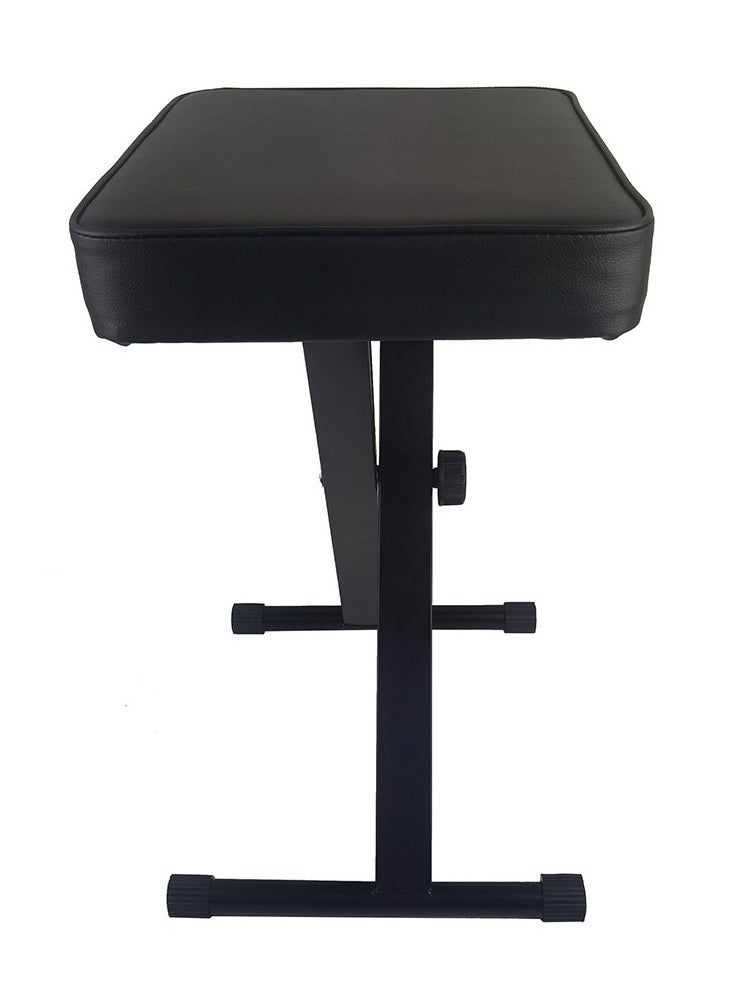 Mike Music Piano Bench Piano Stool, Upgraded Keyboard Bench Easy to Adjust, Comfortable Thickened Padded Piano Seat Adjustable Piano Bench Strong Foldable Portable Keyboard Stool  - Image 3