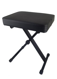 Mike Music Piano Bench Piano Stool, Upgraded Keyboard Bench Easy to Adjust, Comfortable Thickened Padded Piano Seat Adjustable Piano Bench Strong Foldable Portable Keyboard Stool  - Image 4