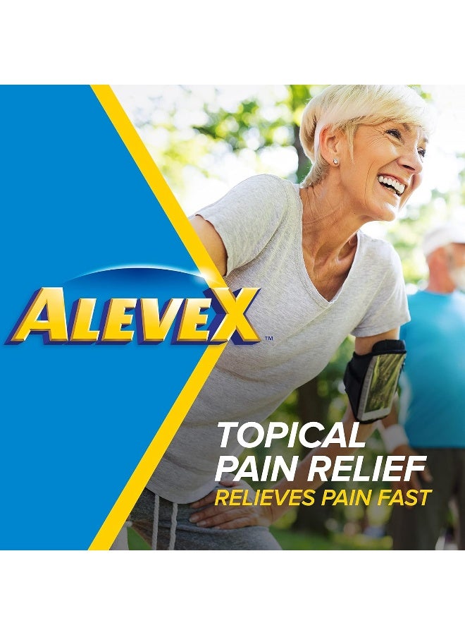 Aleve لوسيون أليفيكس لتخفيف الألم، قوي وطويل الأمد لتخفيف آلام المفاصل والعضلات المستهدفة، 2.7 أونصة - Image 2