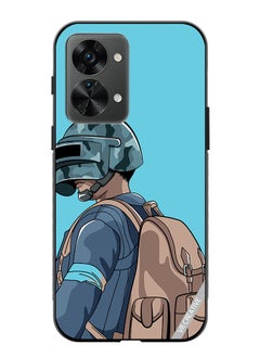 VR CREATIVE Protective Case Cover For OnePlus Nord 2T Helmet And In Military Uniform Design Multicolour  - Image 1
