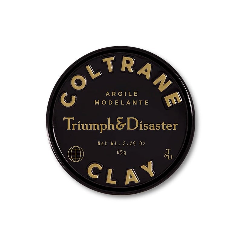 TRIUMPH & DISASTER | Coltrane Clay Hair Pomade | Medium Hold for Fine to Thick Hair - Matte Finish for Men, 65g