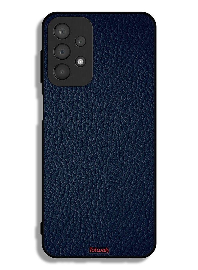 Tolwak Samsung Galaxy A23 4G Protective Case Cover Leather Pattern - Image 1