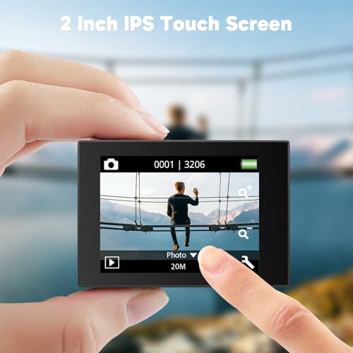 Akaso كاميرا أكاسو EK7000 برو 4K30fps مع مجموعة ملحقات بطاقة MicroSDXC U3 بسعة 256 جيجابايت - Image 5