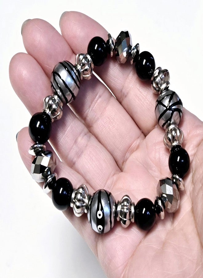 fiona Halloween Bracelet For Women, Trick Or Treat Bracelet, Spooky Jack O' Lantern Pumpkin Jewelry Gift 1 pc (Mummy) - Image 3
