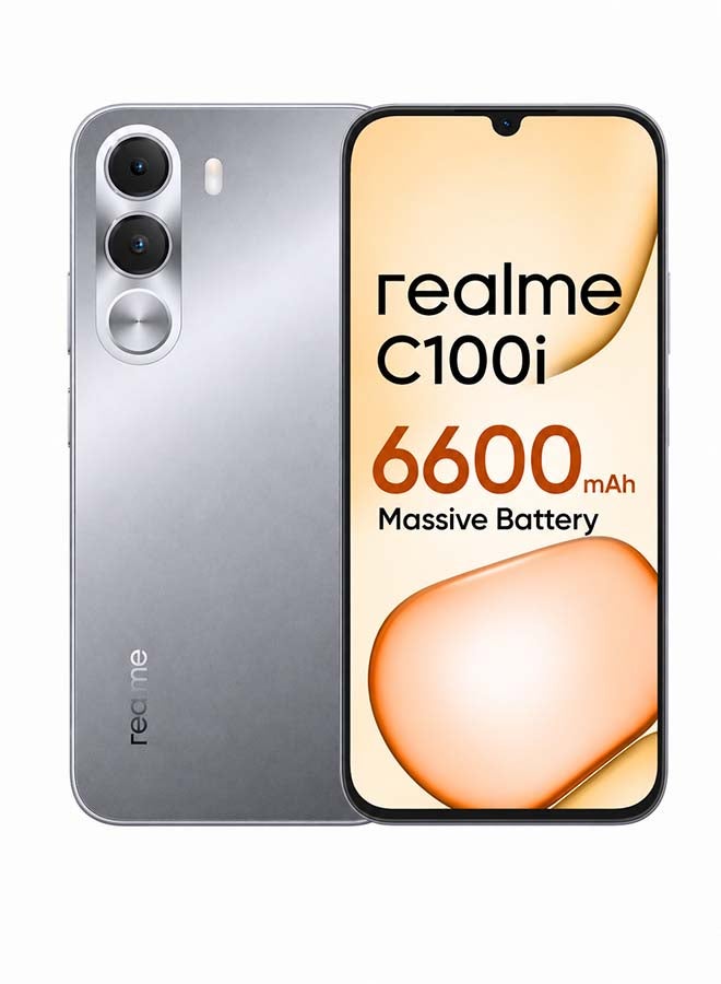 ريل مي C100i 4G ثنائي الشريحة رمادي غامق 4GB RAM 64GB - النسخة الدولية - Image 1