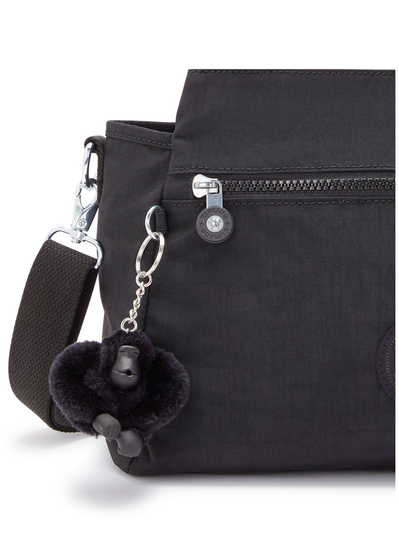kipling - Elysia M Medium Shoulder bag with Removable Strap Black Noir - Image 1