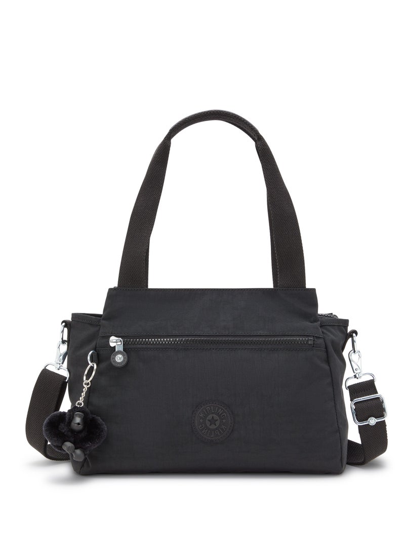 kipling - Elysia M Medium Shoulder bag with Removable Strap Black Noir - Image 1