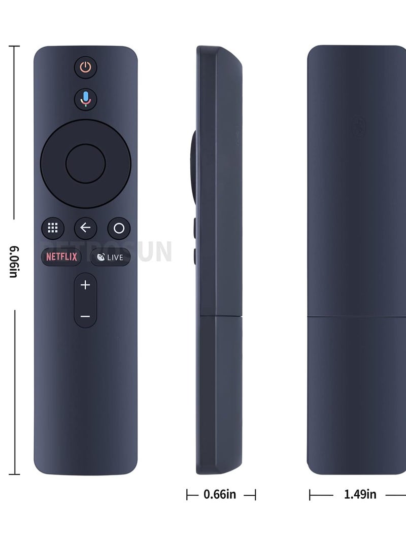 ELTRAZONE XMRM-006 Replacement Voice Remote Control Compatible with Xiaomi Mi Box S, XMRM006 Remote Control with Netflix Live Shortcut Keys with Battery - Image 3