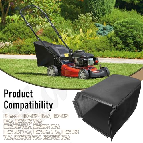 Haiouus Mower Grass Bag 81320-VH7-D00 81320-VH7-000 Fabric Grass Bag Compatible with H-onda HRX217 K1-K6 HMAA HXAA VYAA HYAA HZAA VKAA -No Framework Included - Image 3