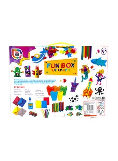 RMS Fun Box Of Craft – Ultimate Craft Kit With Colorful Supplies For Creative Projects – Perfect For Rainy Days And Kids  - Image 1