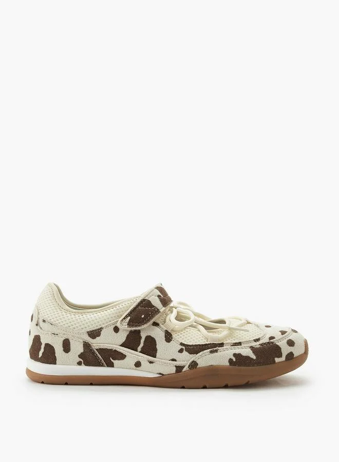 Flora Bella By Shoexpress MULTICOLOUR Flora Bella Women Hook & Loop Ankle Sneakers for Women | Best Price UAE