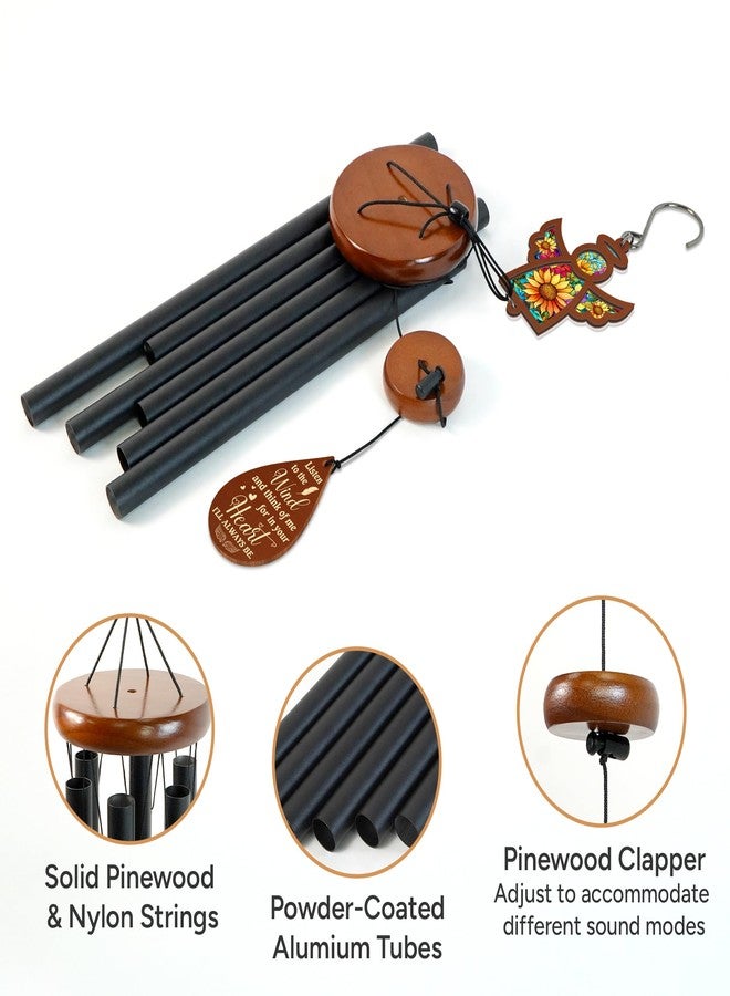 FLAGWIX Sympathy Gifts for Loss of Loved One - Large Outdoor Wind Chimes for Outside 32 in - Memorial Wind Chimes for Loss of Loved One, Bereavement Gift Ideas, Memorial Gifts for Loss of Mom - Image 5