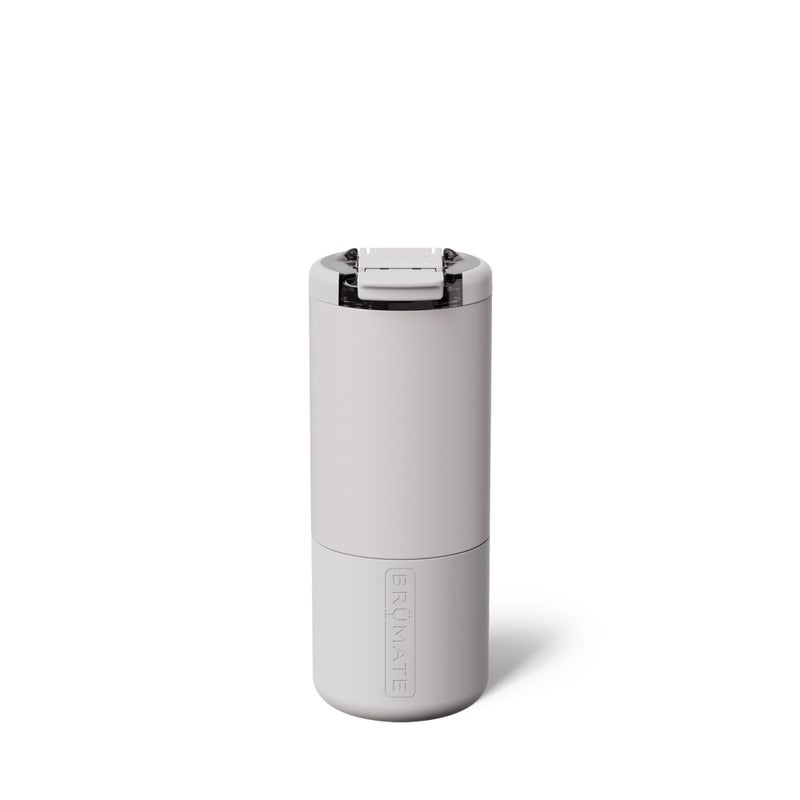 BrÃ¼Mate Strova 18oz 100% Leakproof Insulated Coffee Mug | Ceramic-Lined Interior | Built-In Silicone Sleeve for Travel | Locking Flip Lid (Dune) - Image 1