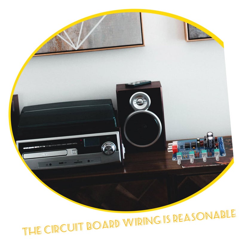 لوحة مضخم الصوت الرقمي مع تحكم في الترددات العالية والمنخفضة وتصميم دائرة منخفض الضوضاء - Image 4