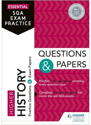 Essential SQA Exam Practice: Higher History Questions and Papers: From the publisher of How to Pass - pzsku/ZCF71D3E641F30273E66EZ/45/1749822740/ffbc097e-8956-498a-a650-dd4aa3c088fe