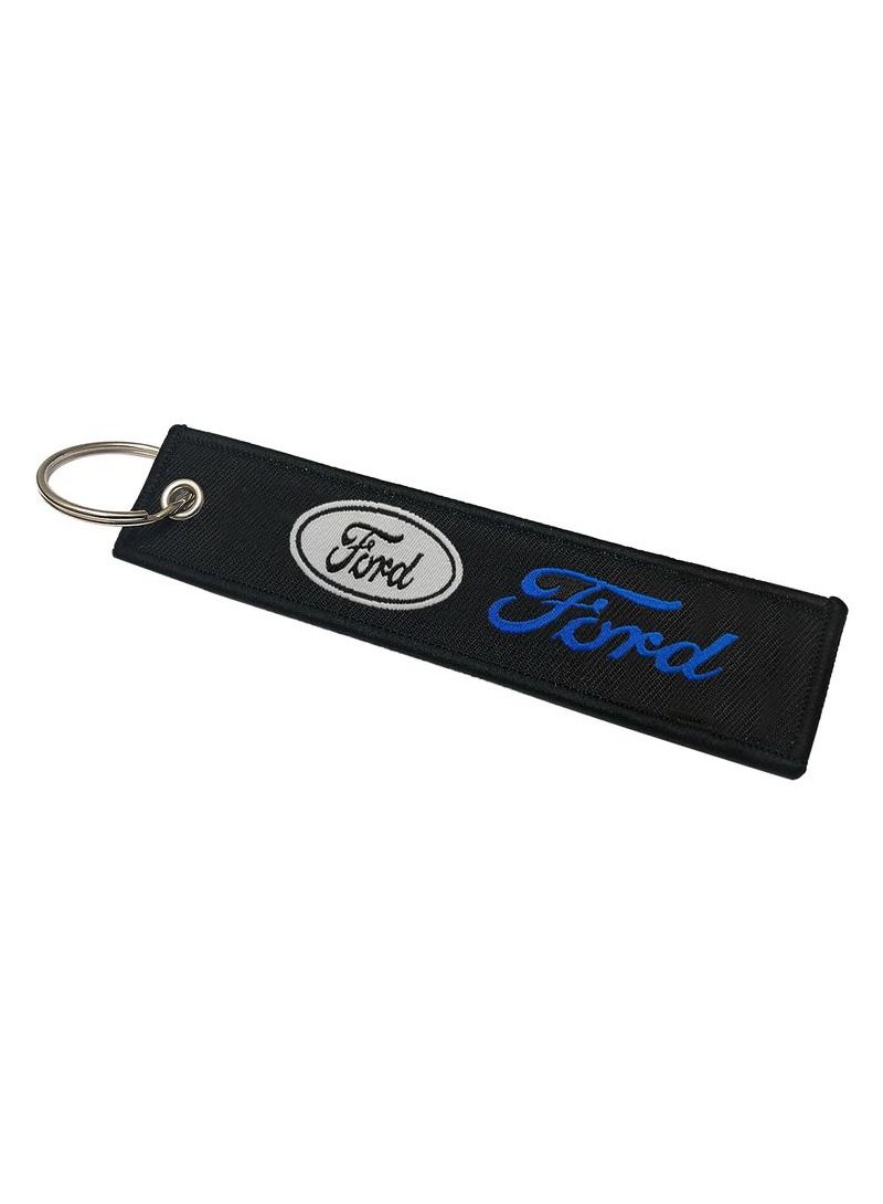 Ford F0RD Car Key Chain Home Keychain Premium Type Fabric Strap Keychain - Image 2