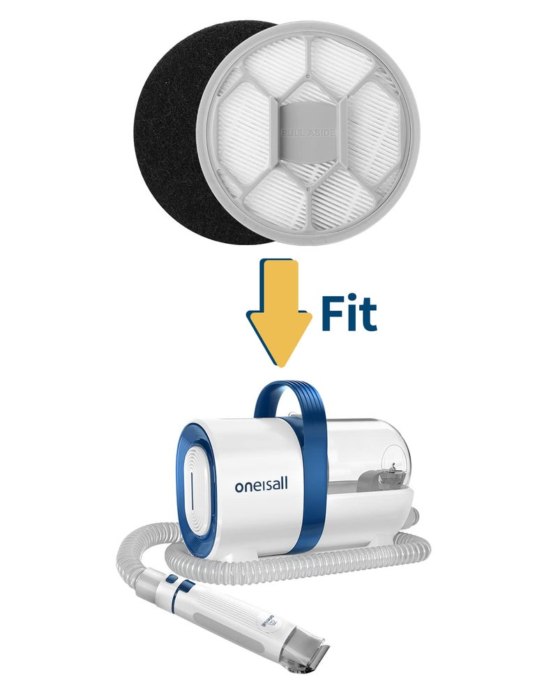 oneisall Sponge Filter, HEPA for LM2 Pro Pet Grooming Kit & Vacuum - Image 2