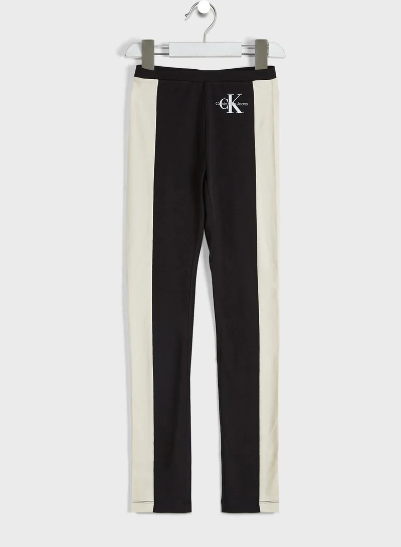 Calvin Klein Jeans Color Block Leggings