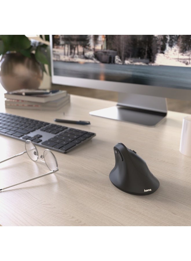 هاما Hama 182699 Vertical, Ergonomic "EMW-500" Wireless Mouse, 6 Buttons - Image 5