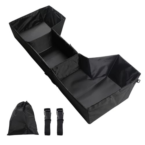 Liizoo Under Seat Storage Truck Tool Box Compatible with Dodge Ram 1500 Crew Cab 2019-2024, Foldable Underseat Organizer for Dodge Ram 1500 Crew Cab Accessories, for New Body Style,Not for Quad Cab - Image 1