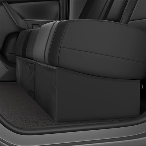 Liizoo Under Seat Storage Truck Tool Box Compatible with Dodge Ram 1500 Crew Cab 2019-2024, Foldable Underseat Organizer for Dodge Ram 1500 Crew Cab Accessories, for New Body Style,Not for Quad Cab - Image 5