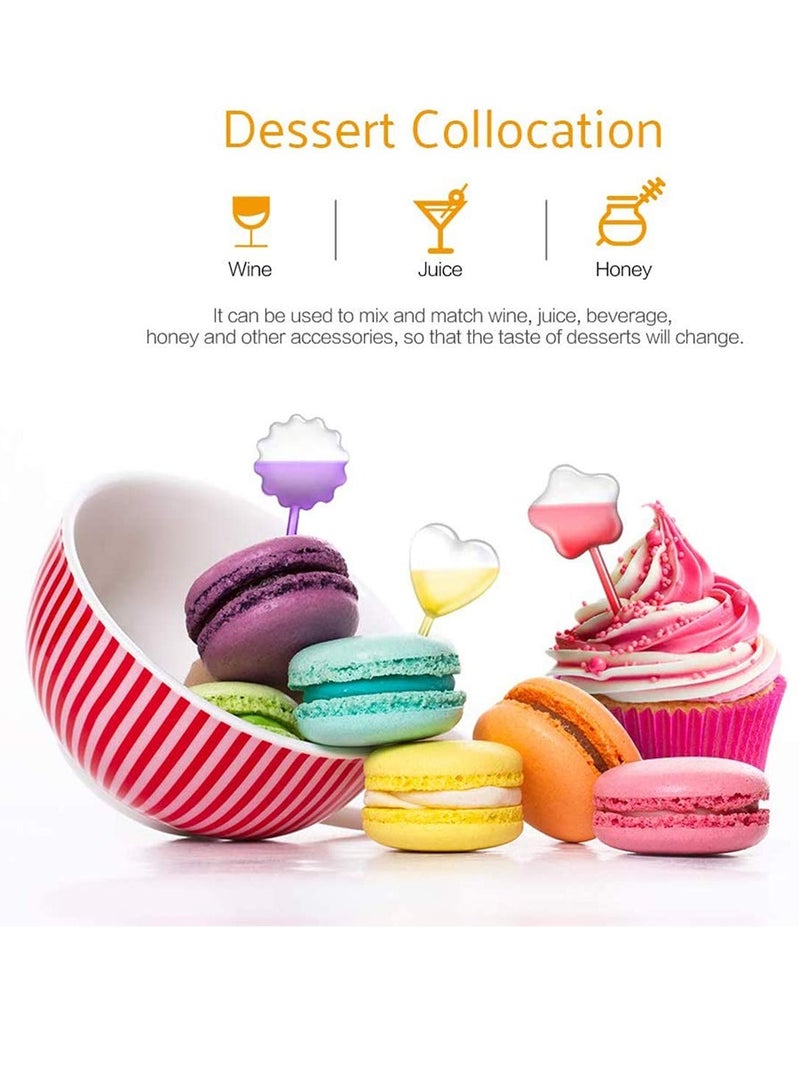 Zikra 200pcs 4ml Cupcake Pipettes Mini Disposable Transfer Pipettes Squeeze Dropper Liquid Injector Pipettes for Jam Strawberries Cupcake Chocolate Birthday Party and Holiday Decoration - Image 5