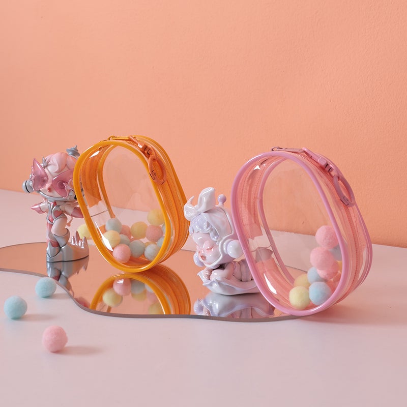10Cm Doll Stroller Bag Pvc High-Transparency Three-Dimensional Doll Display Bag Enclosed Transparent Blind Box Display Storage Bag - Image 5