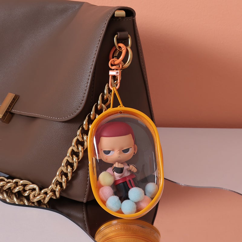 10Cm Doll Stroller Bag Pvc High-Transparency Three-Dimensional Doll Display Bag Enclosed Transparent Blind Box Display Storage Bag - Image 4